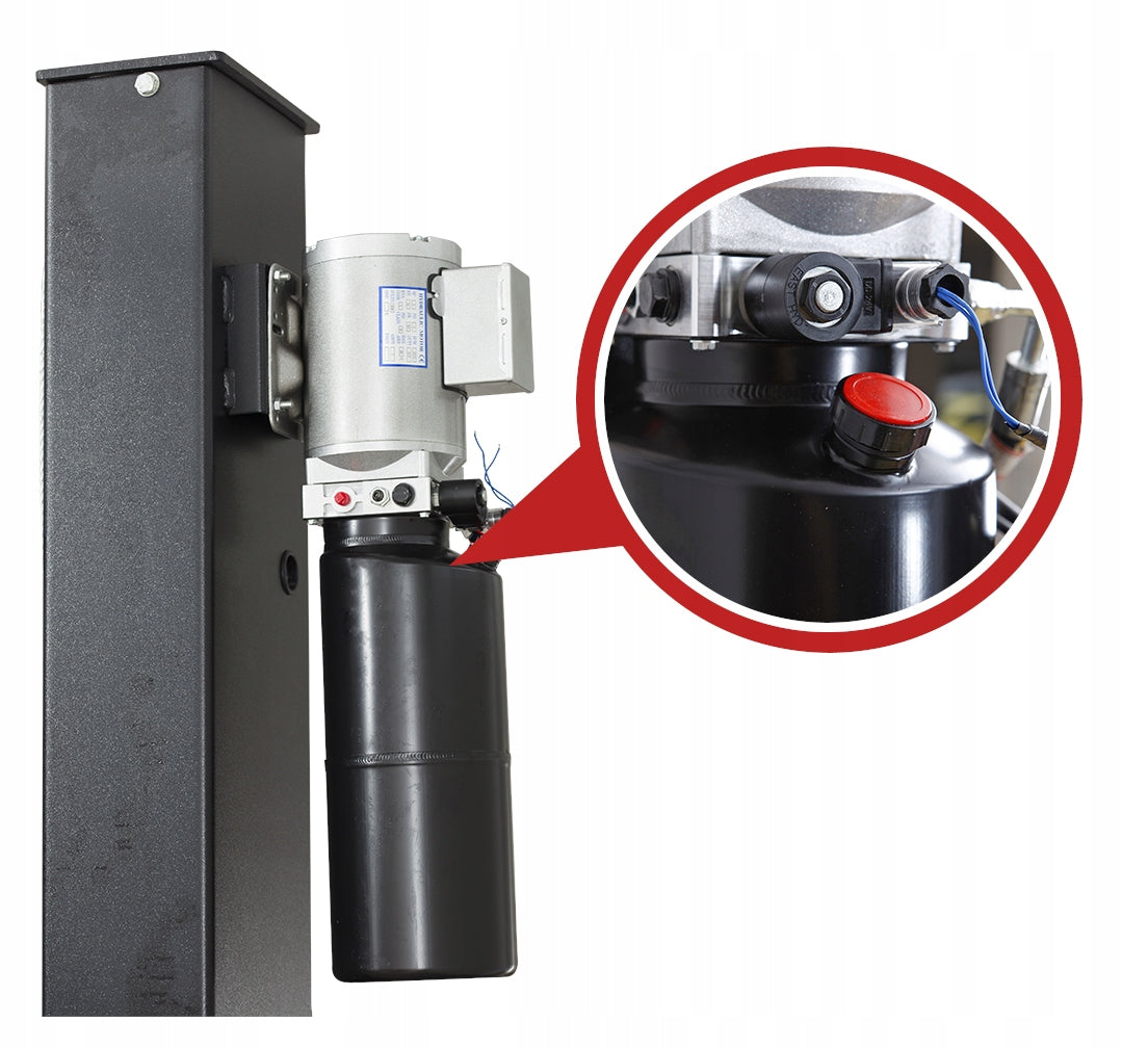 Two-column lift Redats L-220 4T 4000kg Automatic 400V + Oil Column connection bottom
