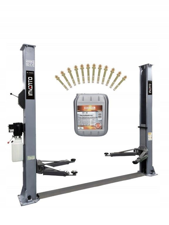 Two-column lift car workshop 4T 400V oil INVENTO EL S40M Brand Invento
