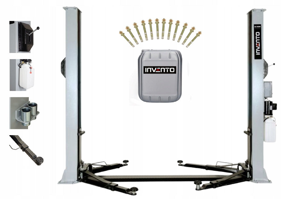 Two column lift car workshop oil 4T 400V INVENTO EL S40M Manufacturer code INVELS40M