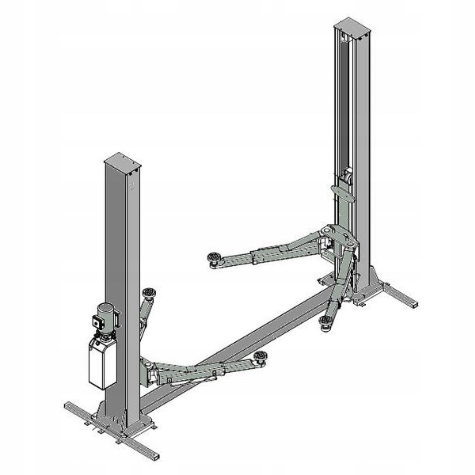 Two-column lift with frame 4T 400V 2,2kW 4000BS MAGNETI MARELLI Brand Magneti Marelli