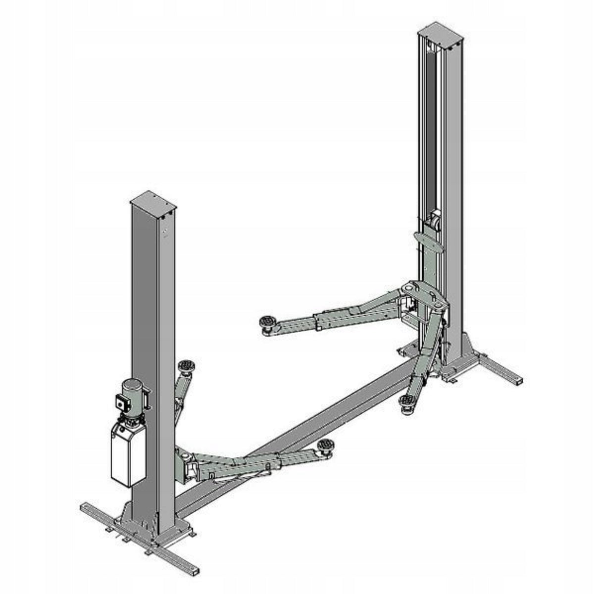 Two-column lift with frame 4T 400V 2,2kW 4000BS MAGNETI MARELLI Brand Magneti Marelli