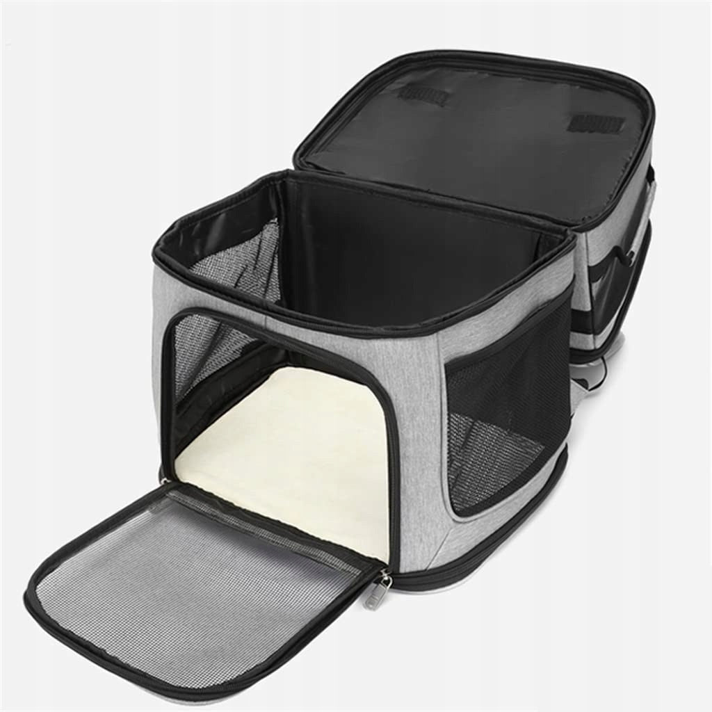 Two-level transporter backpack for dogs/cats (I210) qo Trade name Transporter I210