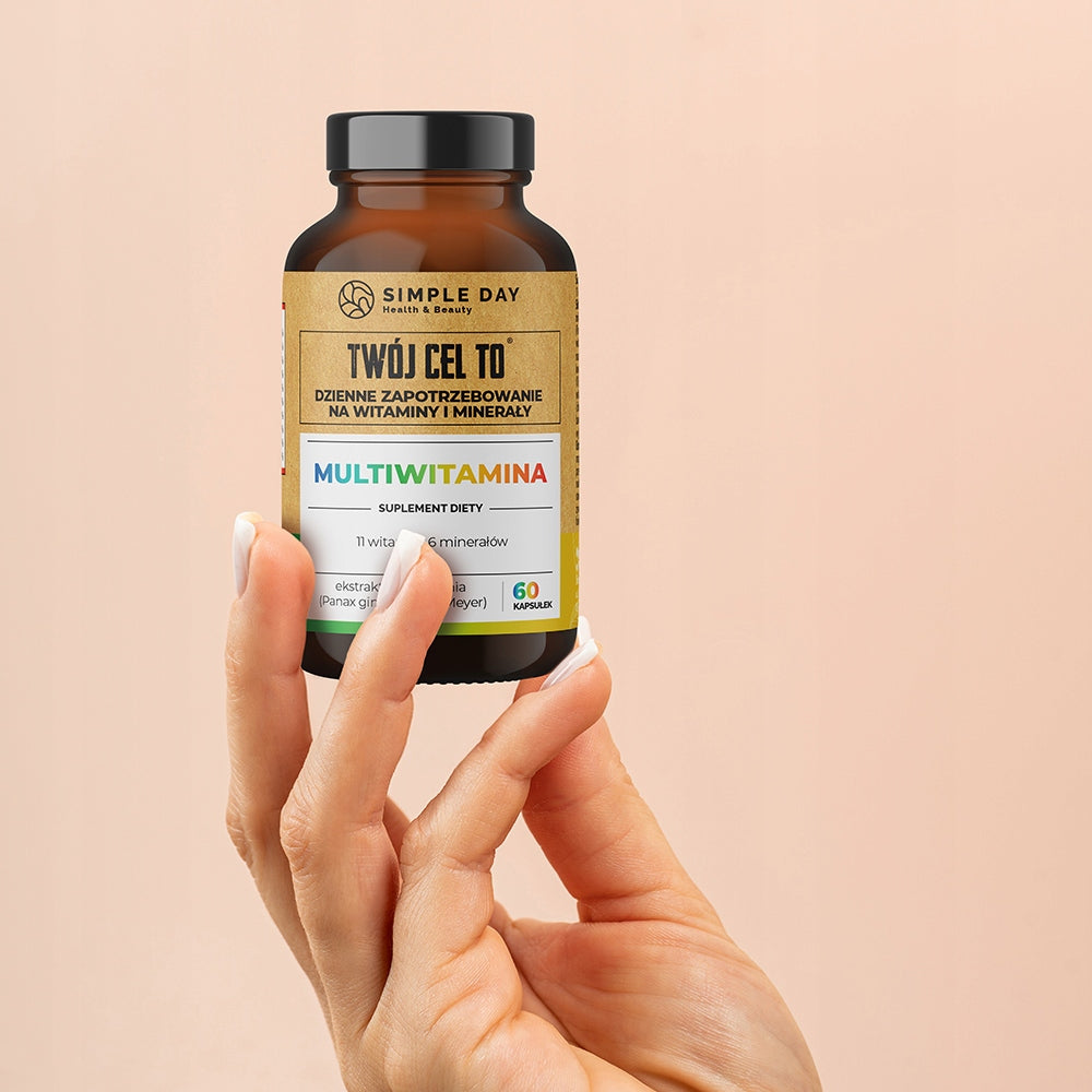 Twój Cel To MULTIVITAMIN supports ENERGY HEALTH VITALITY 60 kaps. Brand Twój Cel To