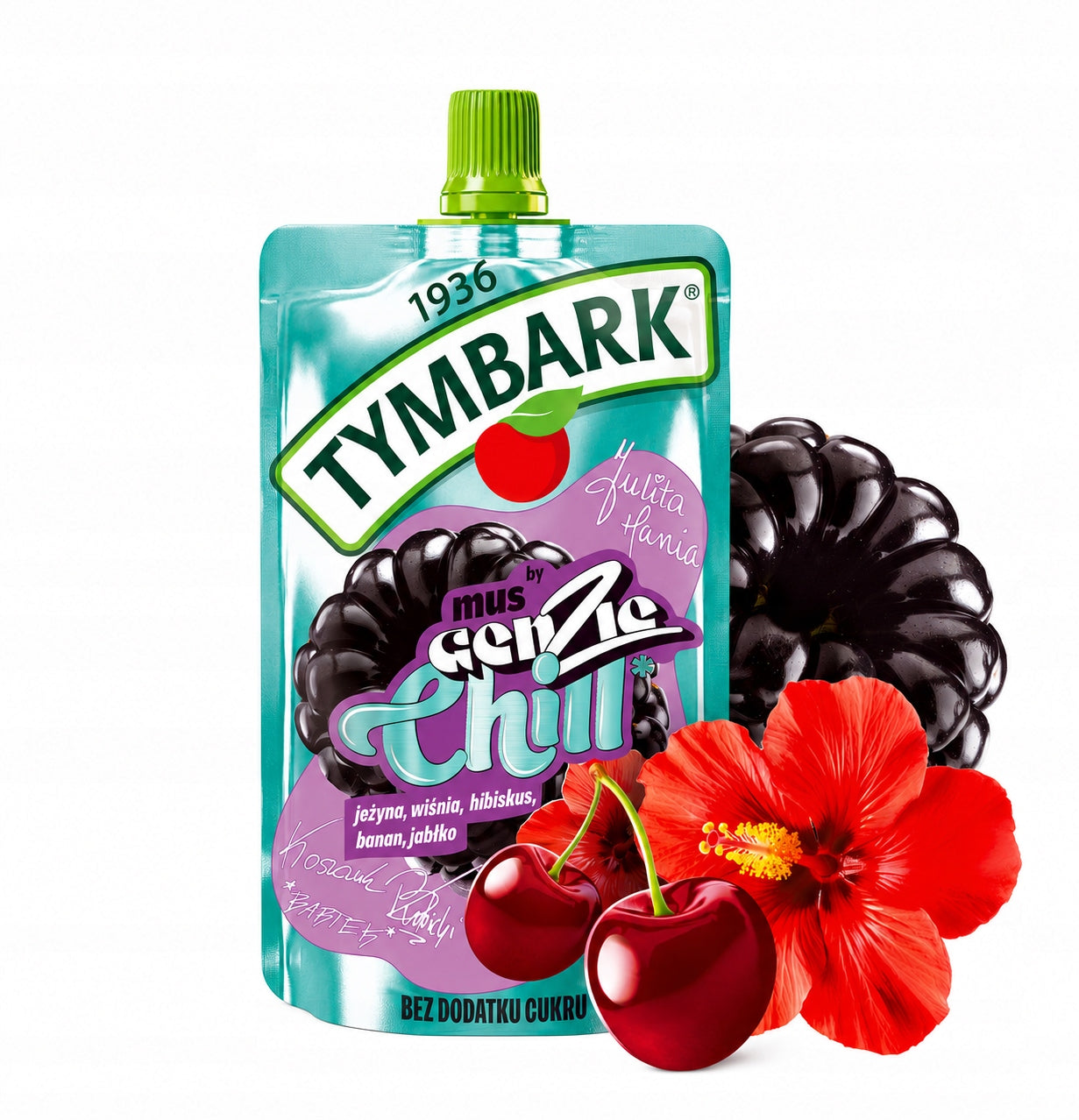 Tymbark Fruit mousse "Mus GenZie Chill" full of slack, full of flavor x 10 pcs Manufacturer code TYMB-168467