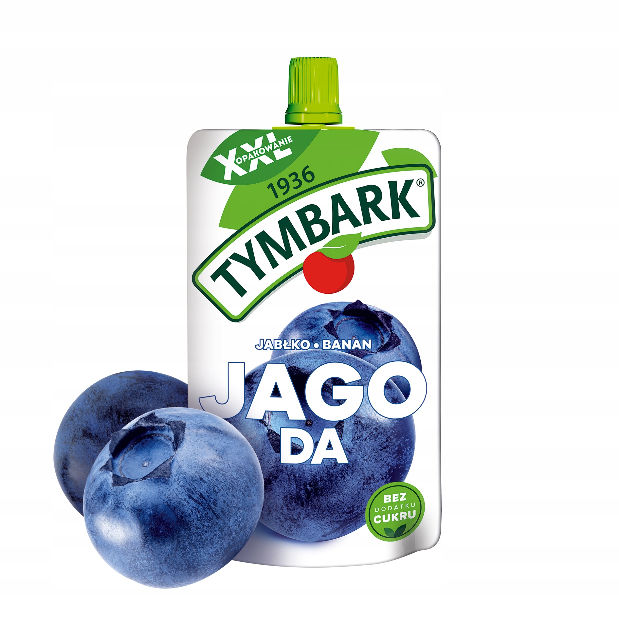 Tymbark Fruit mousse berry apple banana without added sugar 10x 200g Brand Tymbark