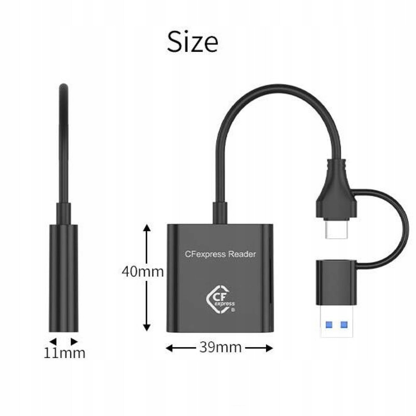 Type B Card Reader Portable Enthusiasts Equipment with USB C/USB A Packaging status original