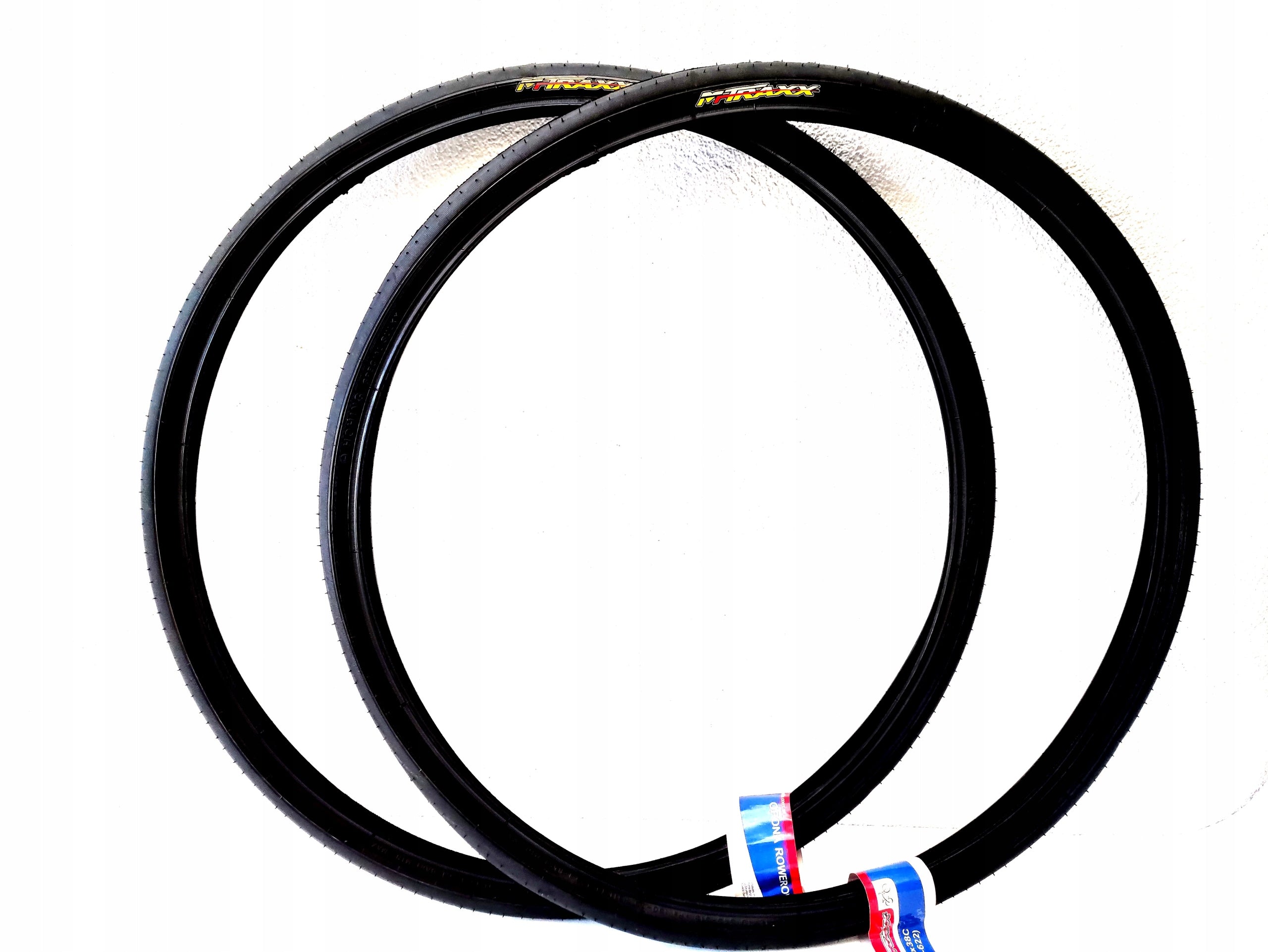 Tyre Gravel MTRAXX 700x38c Bicycle ENDURANCE Black 40-622 2PCS NEW