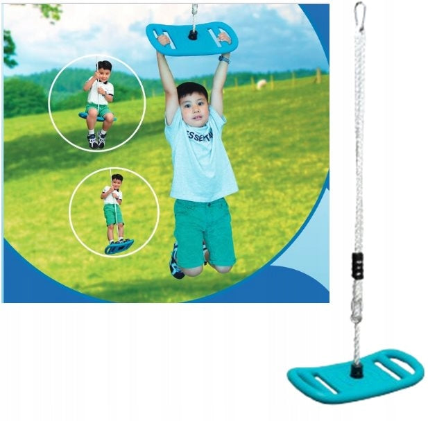 Tyrolean for children 30m NINJA SEAT REINFORCED ROPE rope downhill 120kg Kind accessories