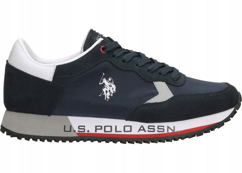 Freizeitschuhe für Herren US Polo, blau