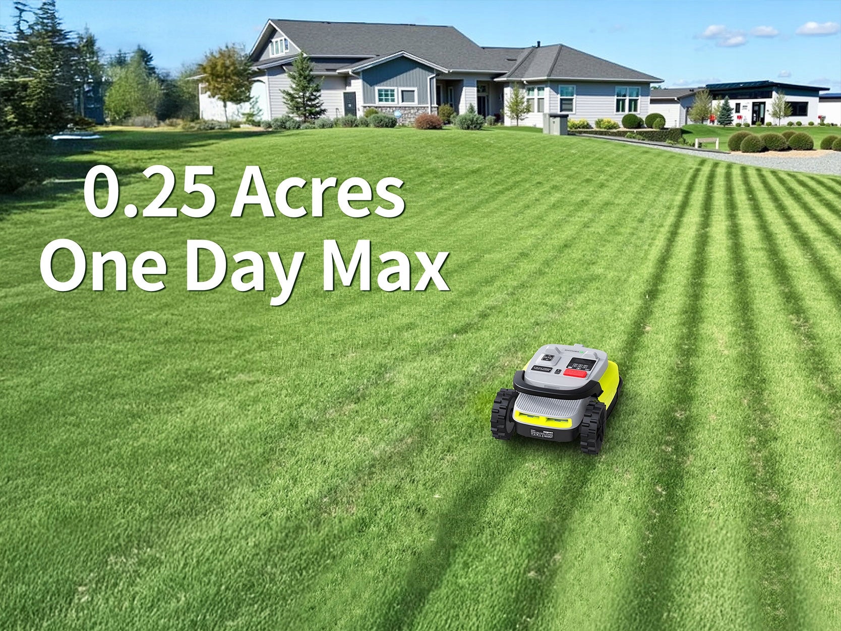 UBHOME M10 Robot Lawn Mower Automatic Lawn Mower Cordless EAN (GTIN) 6921629747845