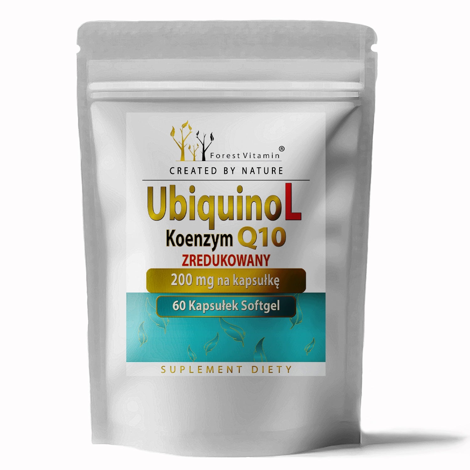 UBIQUINOL COENZYME Q10 200MG 60CAPS REDUCED FORM HIGH DOSE Ubiquinol Medical device no