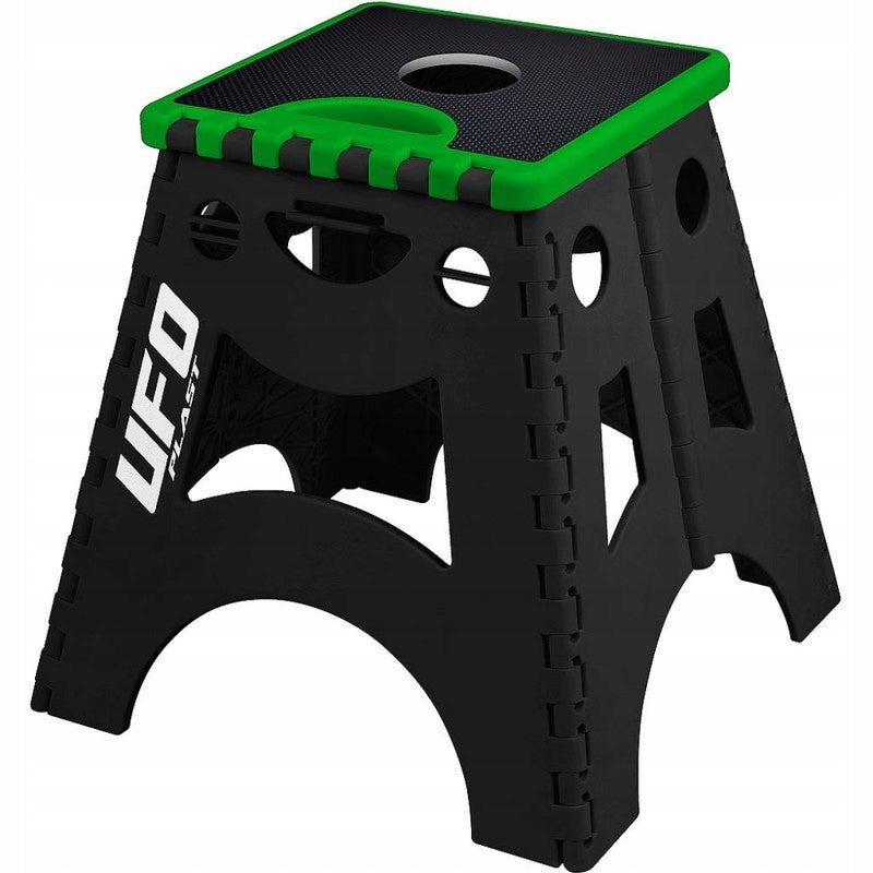 UFO Foldable bike stand black/green AC02428#A motorcycle Manufacturer code AC02428A