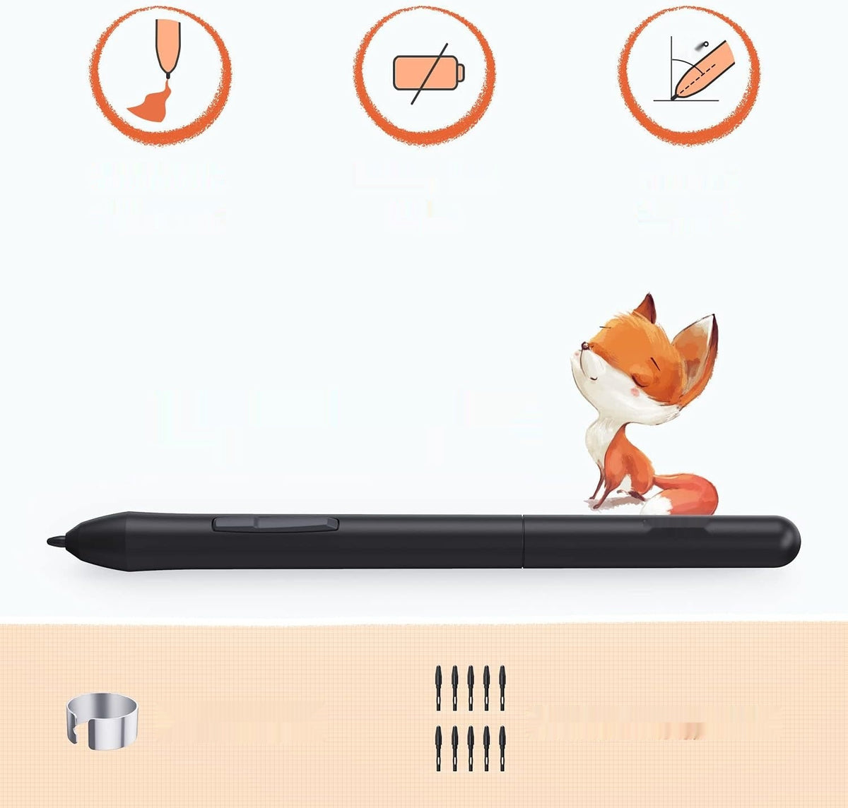 UGEE S640 Graphics Tablet Compatible with Windows Mac Linux Manufacturer code S640