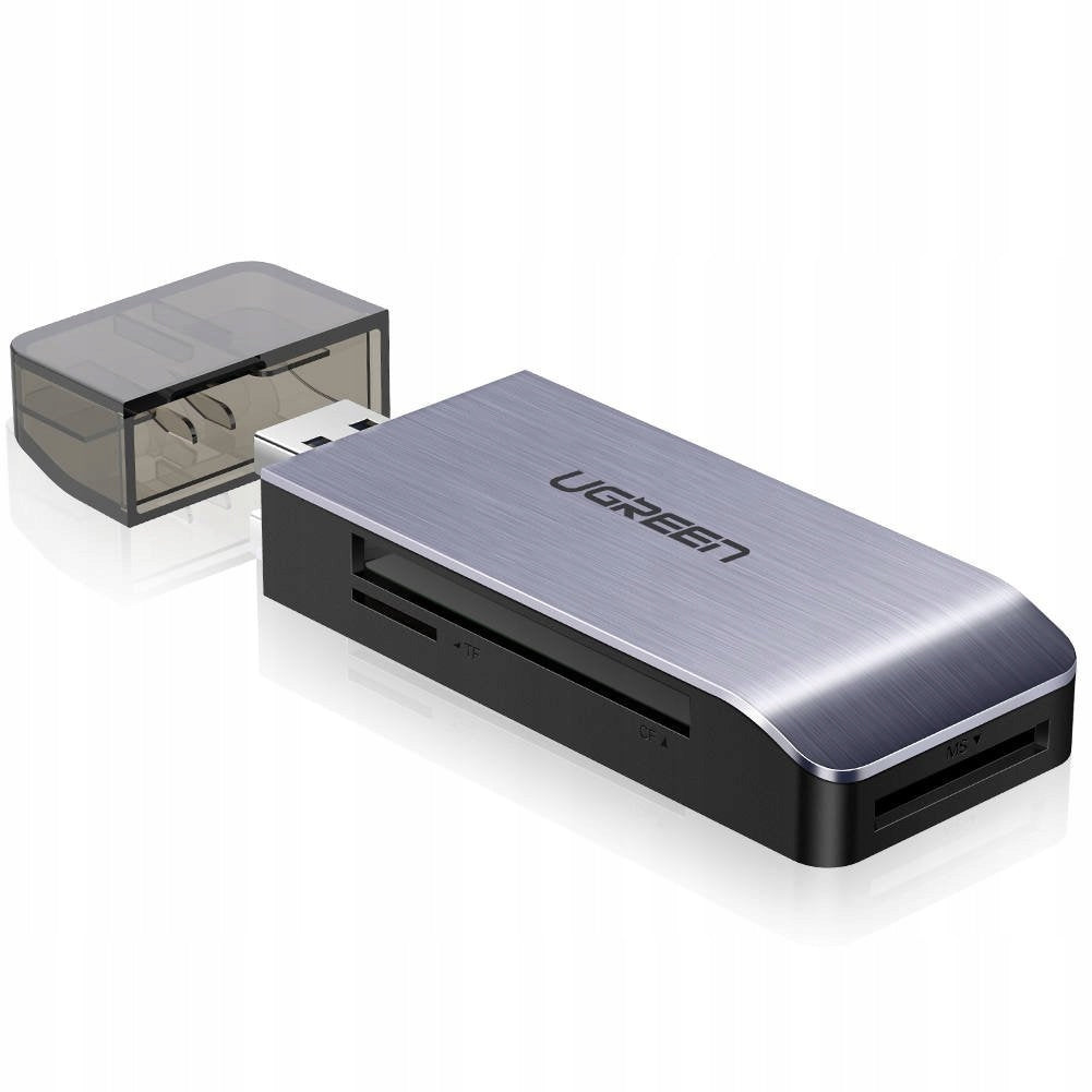 UGREEN ADAPTER HUB USB 3.0 4IN1 CARD READER 5GB/S SD MICRO SD CF MS 512GB Manufacturer Ugreen