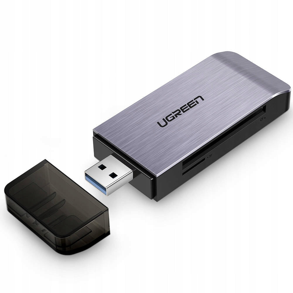 UGREEN ADAPTER HUB USB 3.0 4IN1 CARD READER 5GB/S SD MICRO SD CF MS 512GB