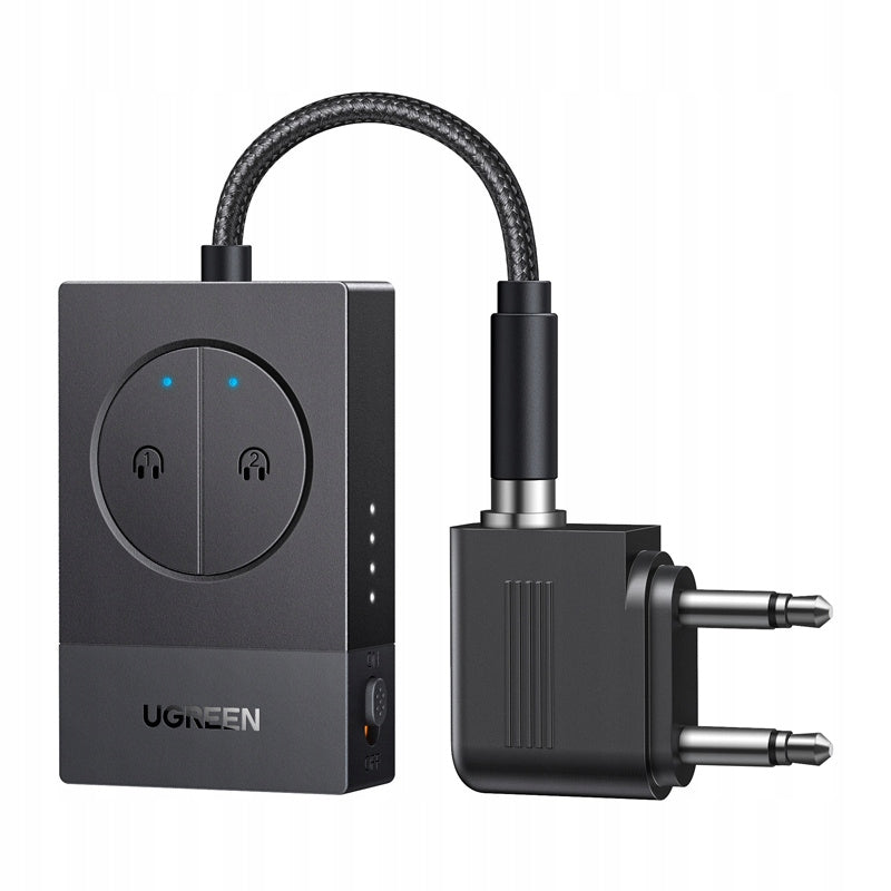 UGREEN BT305 Bluetooth 5.4 Dual AUX Transmitter 3.5Mm For ListeningUSB-C