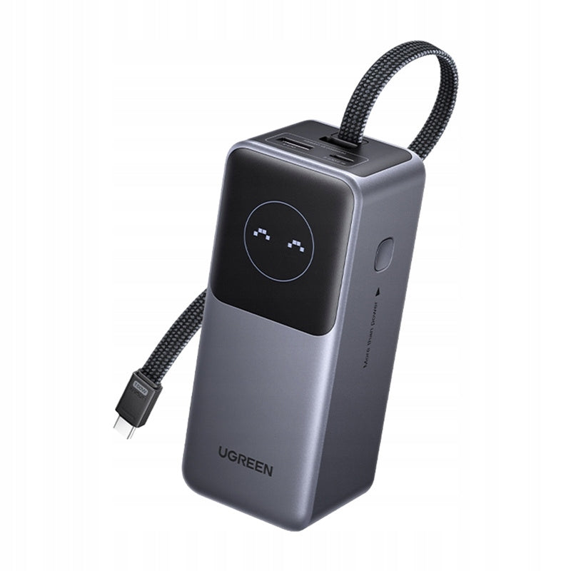 UGREEN PB723 Powerbank 20000mAh USB 2x USB-C Built-in USB-C Cable 130W Packaging status original