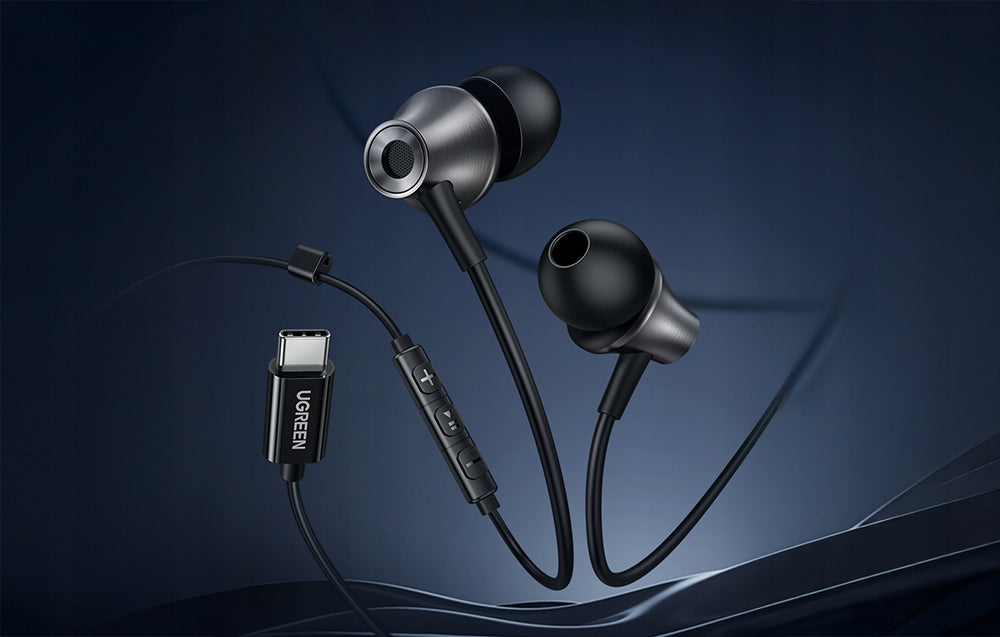 UGREEN Wired In-Ear Headphones With Microphone For USB-C Phone 1.2m Manufacturer code 6941876237548