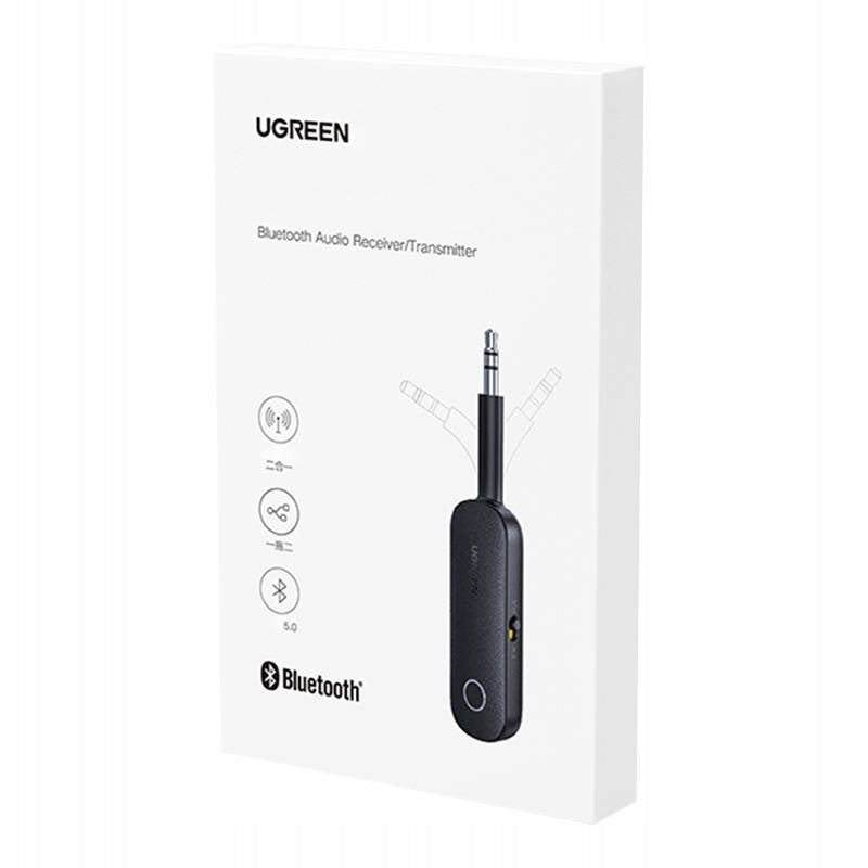 UGREEN audio transmitter receiver 2in1 mini jack 3,5 mm Aux Bluetooth BT 5.0 Brand Ugreen