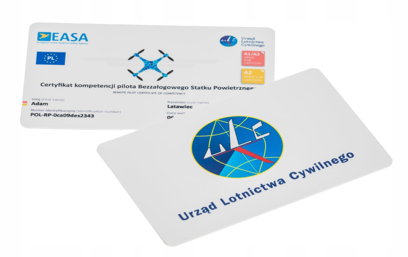 ULC 3-in-1 Drone Certificate Manufacturer code ERI_cert