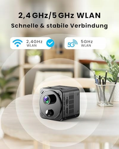 ULEXOR 4K Mini WiFi Camera Indoor PIR Motion Detection Night Vision Packaging status original