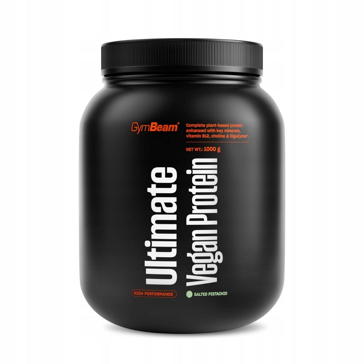 ULTIMATE VEGAN PROTEIN SALTY PISTACHIO WITHOUT GLUTEN AND LACTOSE 1000g GymBeam