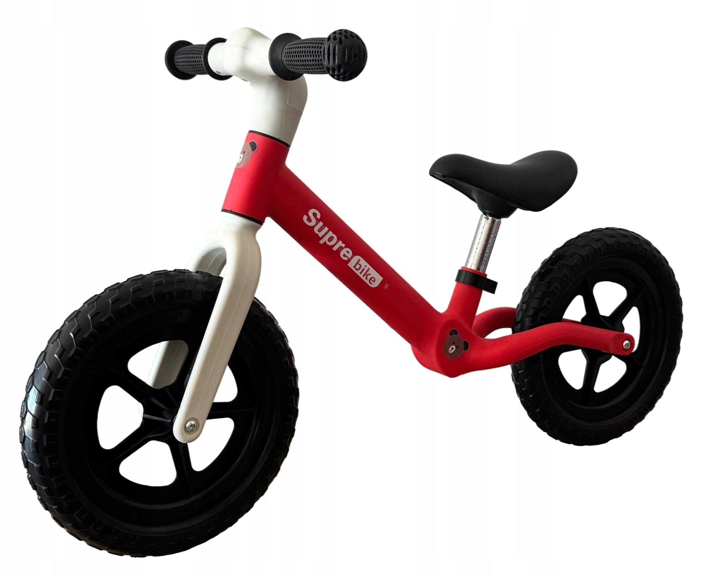 ULTRA LIGHT BALANCE BIKE FOAM WHEELS FRAME NYLON RED