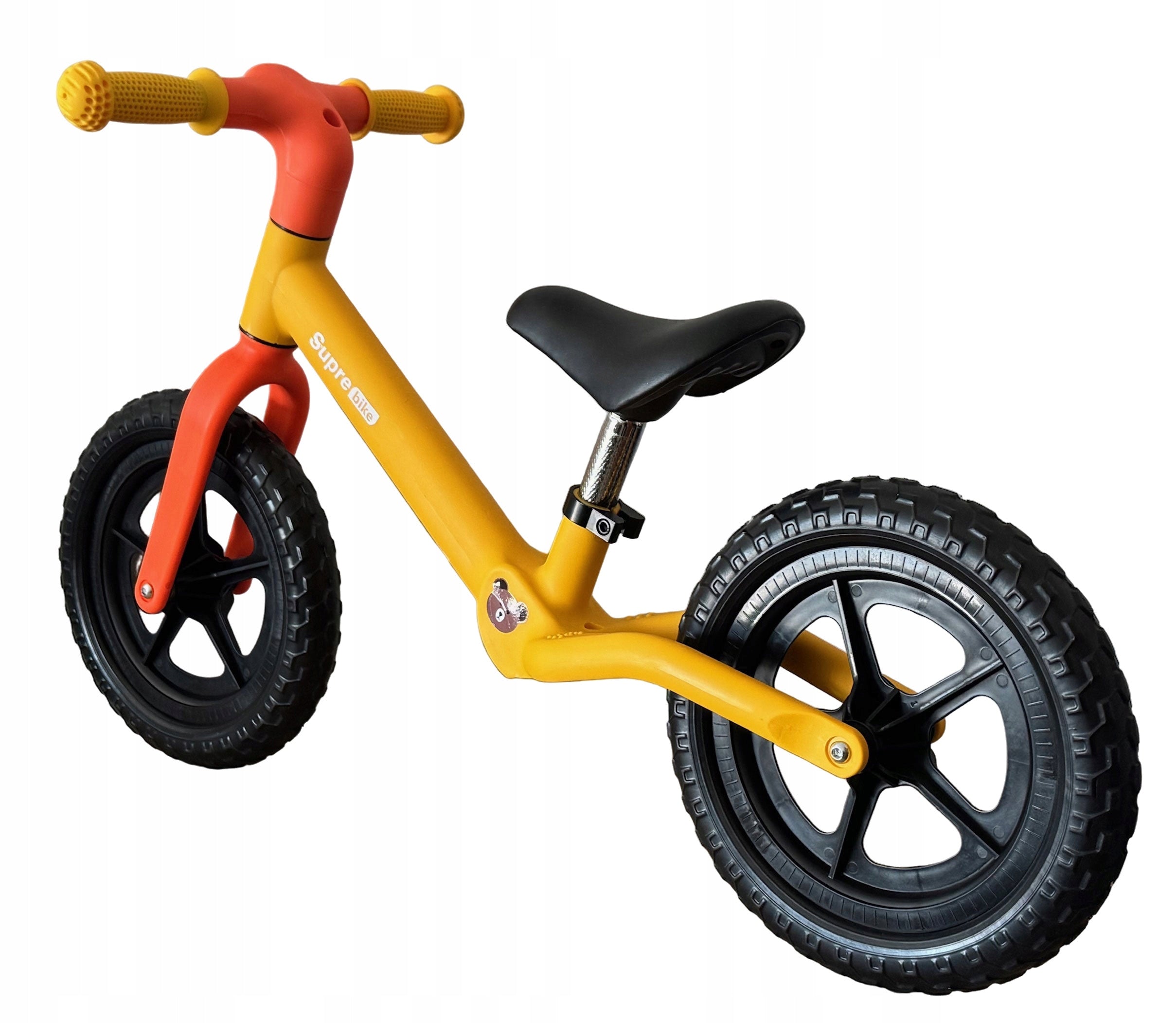 ULTRA LIGHT BALANCE BIKE FOAM WHEELS FRAME NYLON YELLOW Packaging status original