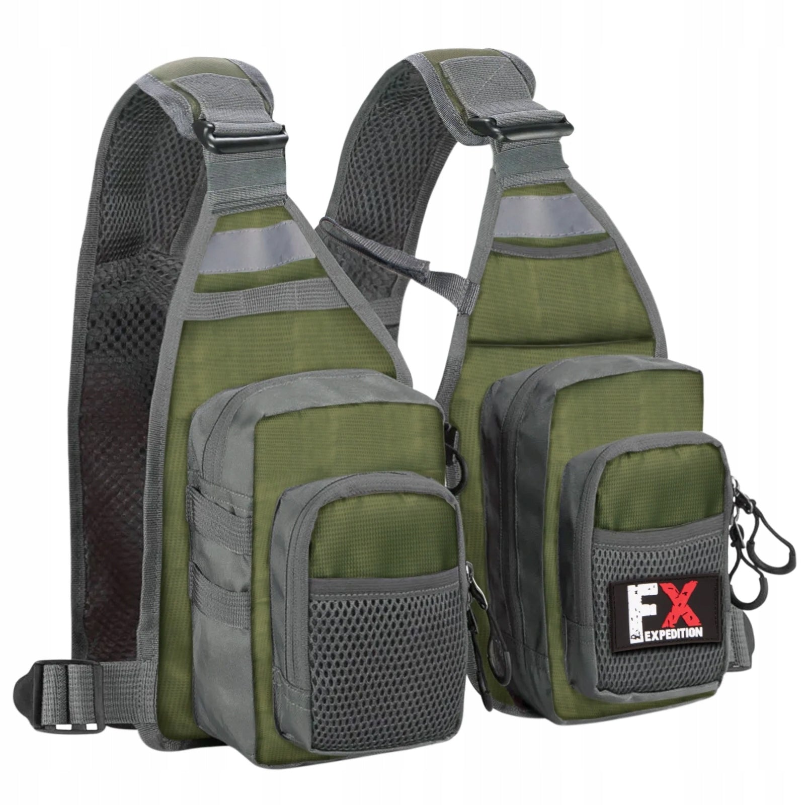 ULTRA-LIGHT MILITARY FISHING VEST WITH VENTILATION AND MULTIPLE POCKETS EAN (GTIN) 5907059402968