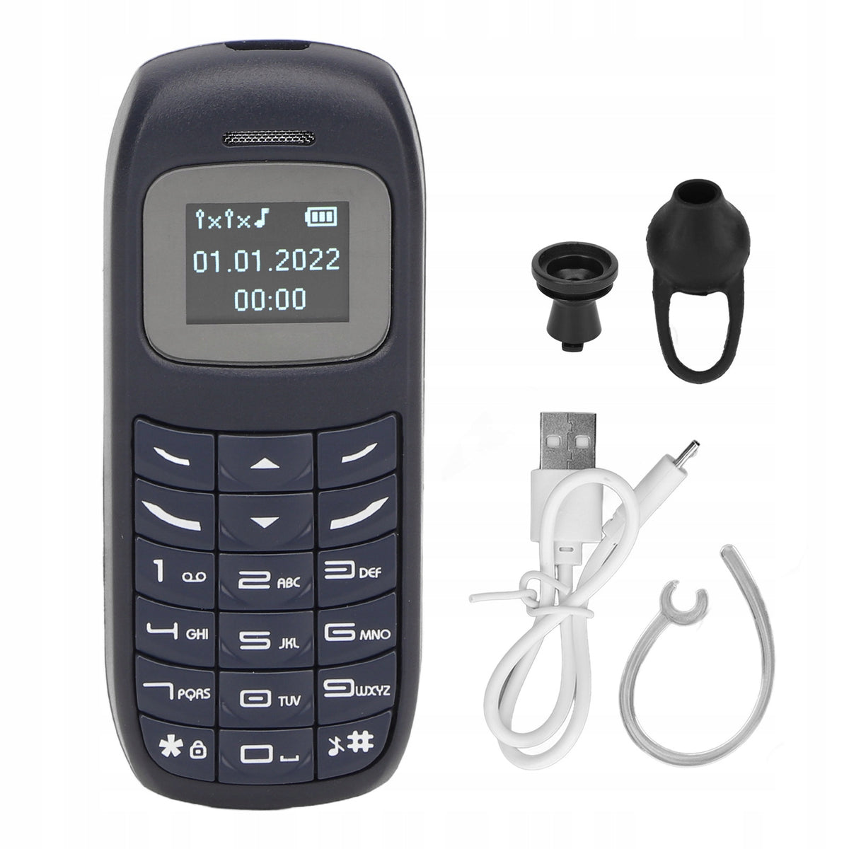 ULTRA SMALL MOBILE PHONE DUAL SIM 26LANGUAGES FOR THE ELDERLY