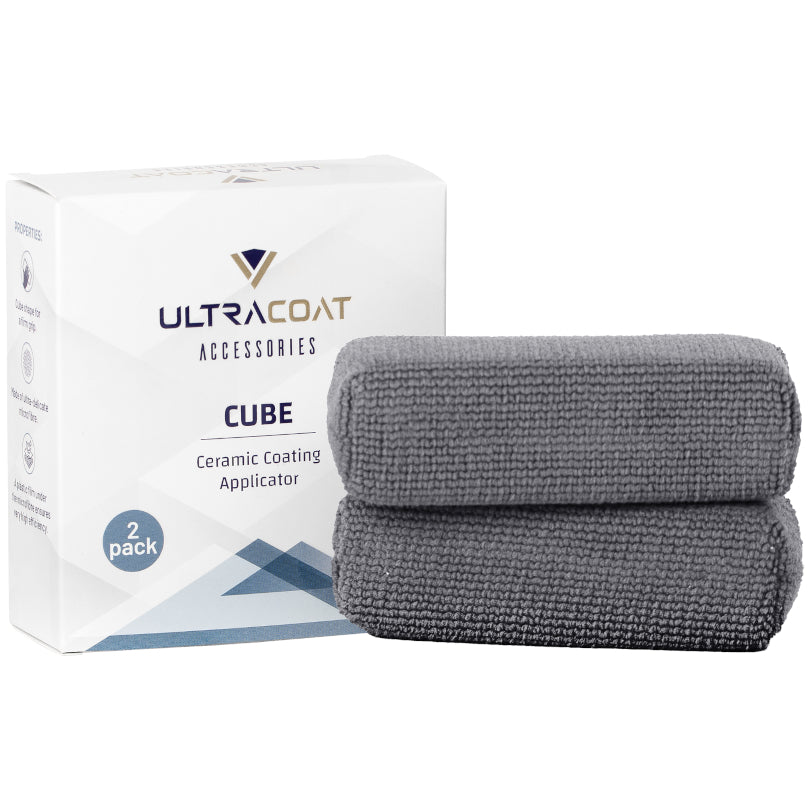 ULTRACOAT 2x CUBE MICROFIBER APPLICATORS FOR PROTECTIVE CERAMIC COATINGS