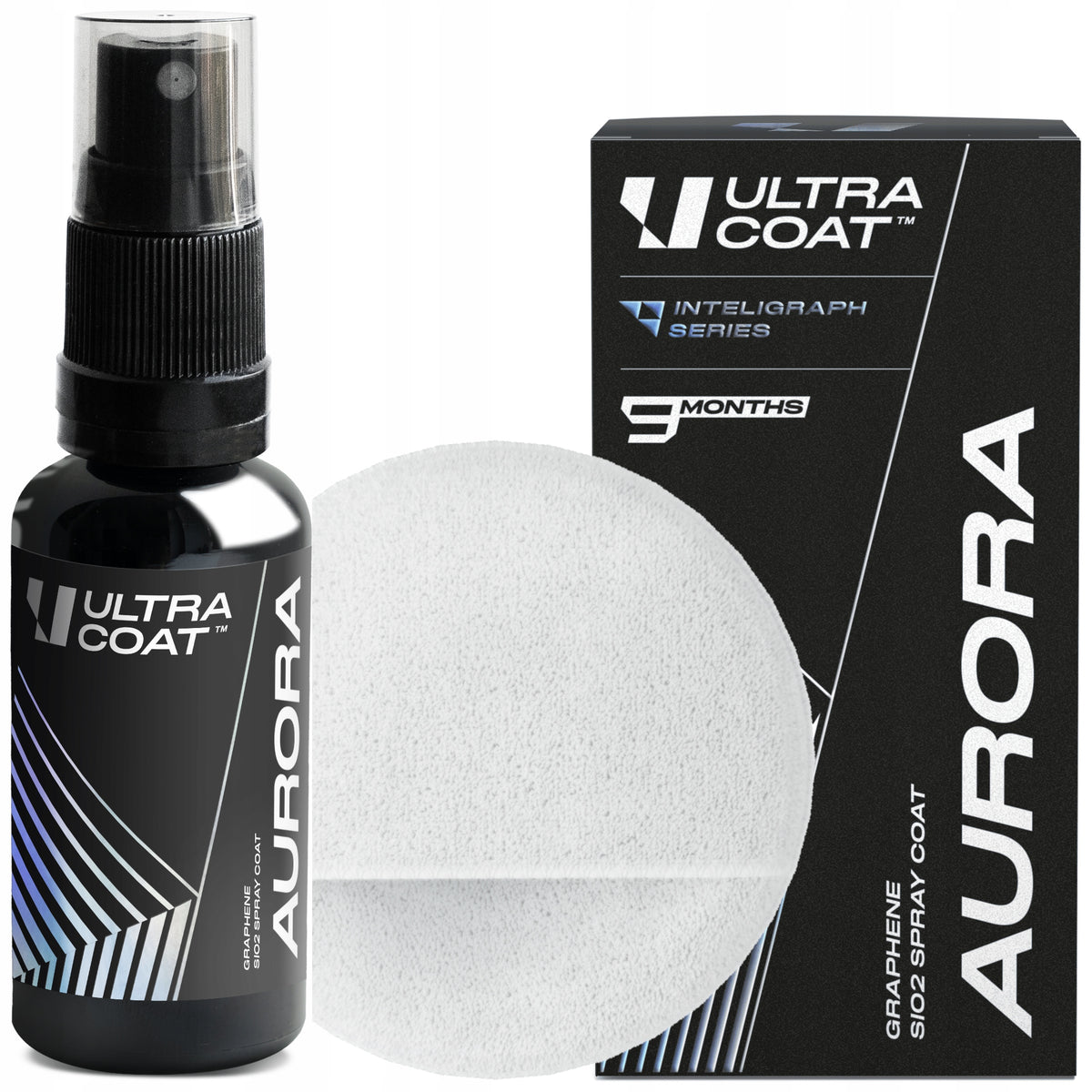 ULTRACOAT AURORA 30ml UNIVERSAL CERAMIC-GRAPHEN PROTECTIVE COATING