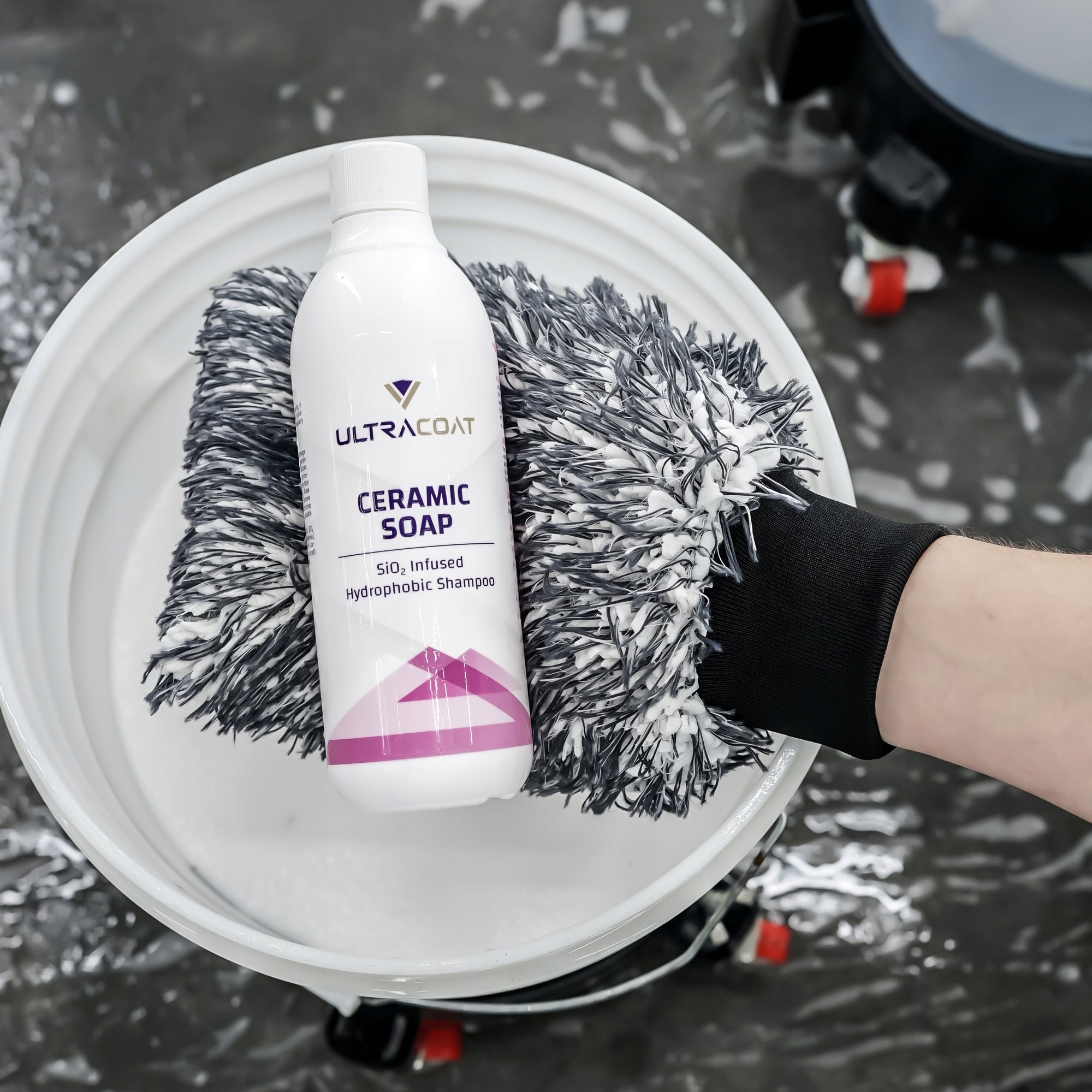 ULTRACOAT CERAMIC SOAP 500 SiO2 HYDROPHOBIC SHAMPOO FOR CAR WASHING Manufacturer's catalog number CSF-500