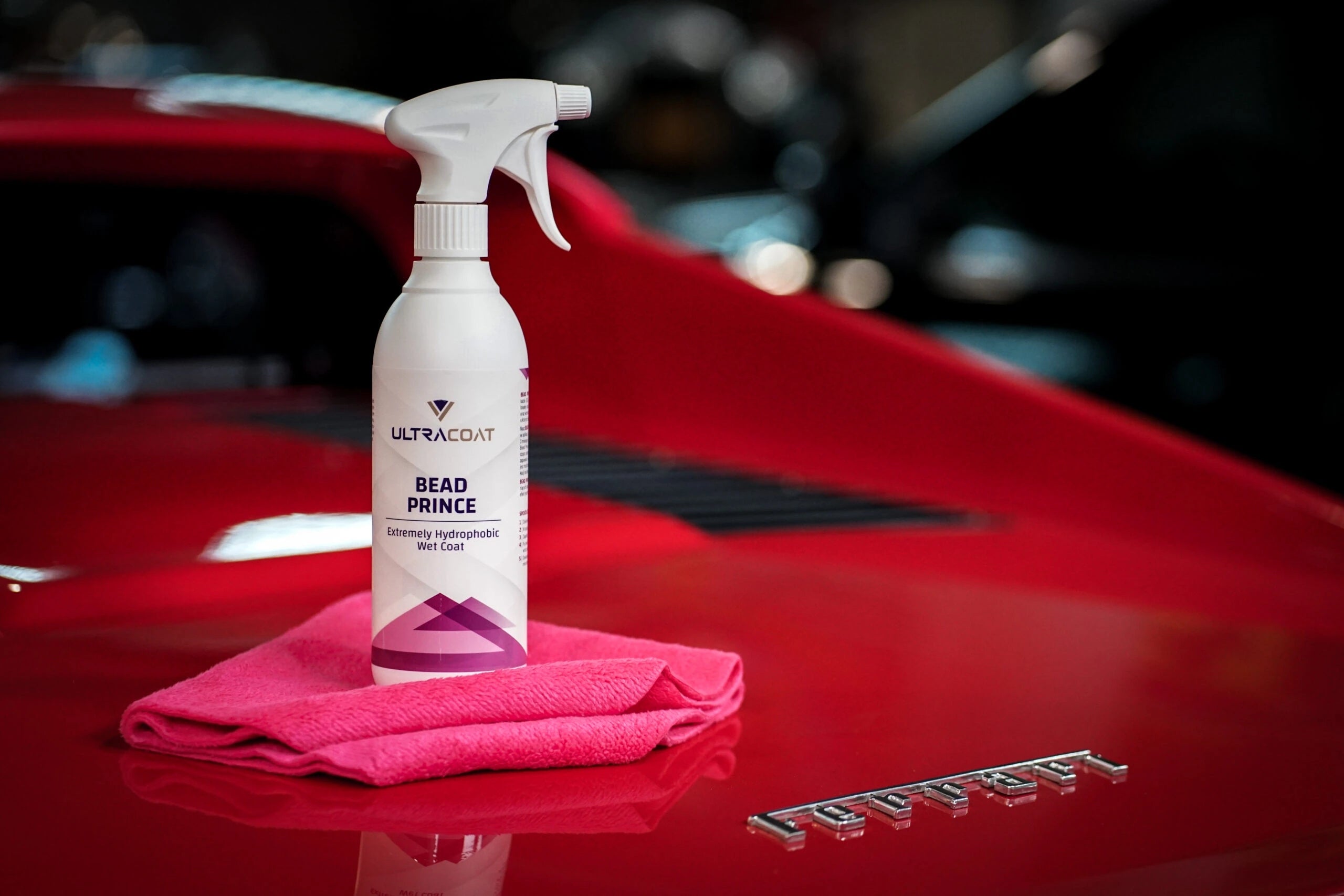 ULTRACOAT WET COAT BEAD PRINCE 500ml HYDROPHOBIC COATING WET LACQUER Packaging status original