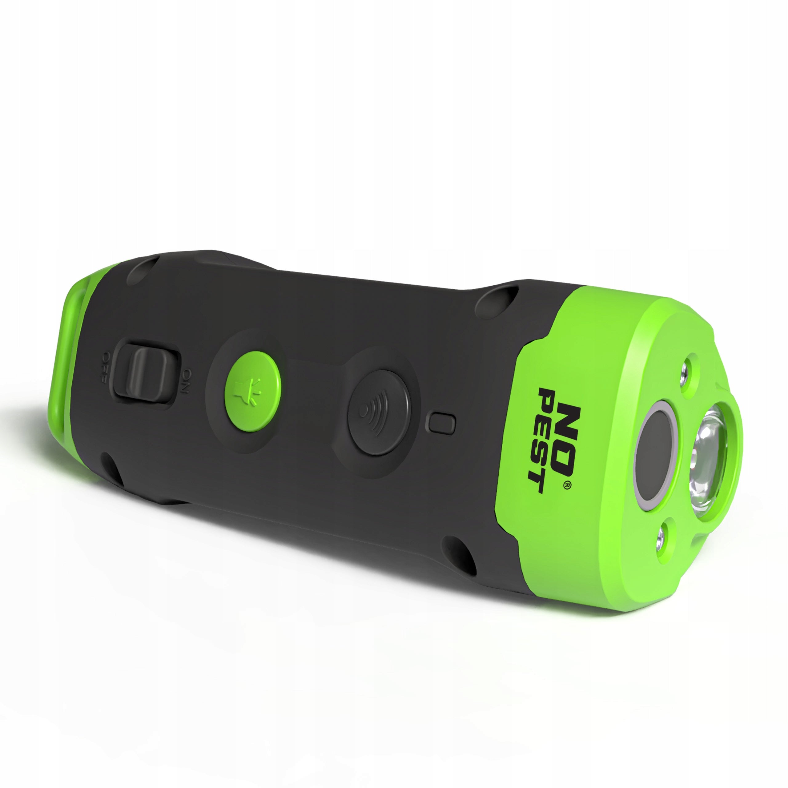 ULTRASONIC DOG REPELLENT FLASH ALARM LIGHT DETERRENT Kind repellent