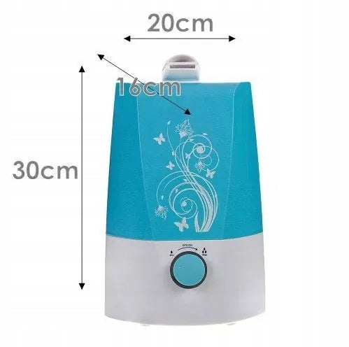 ULTRASONIC HUMIDIFIER 2,6L WITH IONIZATION FUNCTION TWO STEAM NOZZLES Manufacturer code ARTNAW-04