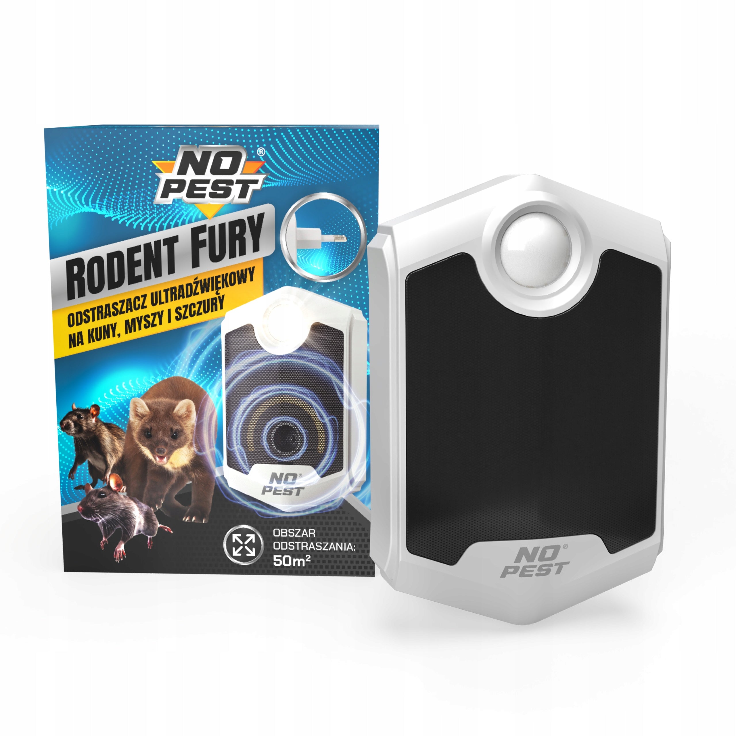 ULTRASONIC MARTEN REPELLENT FOR RODENT MICE NO PEST FOR CONTACT Kind repellent
