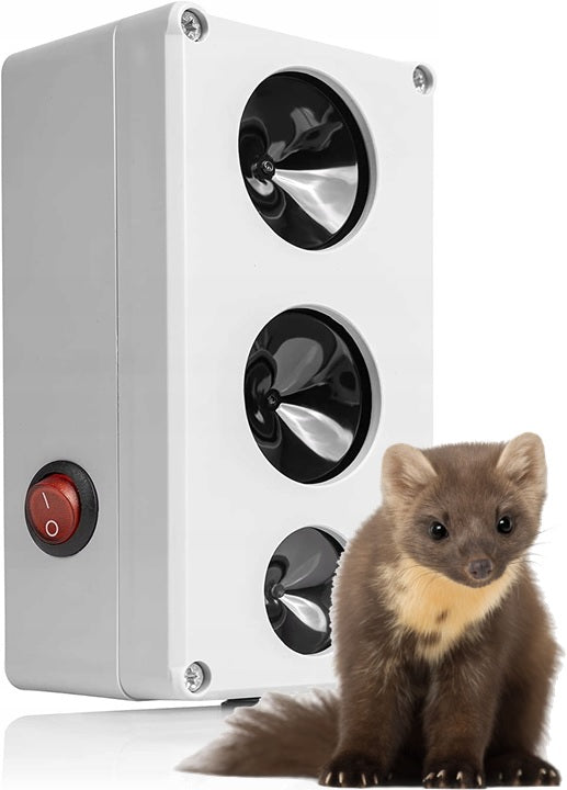 ULTRASONIC RODENT RAT MARTEN REPELLENT FOR HOME AND GARDEN