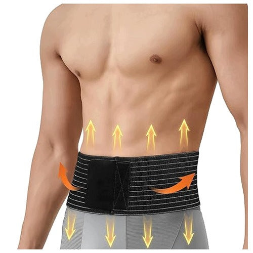 UMBILICAL HERNIA BELT FOR MEN AND WOMEN ELASTIC MEN