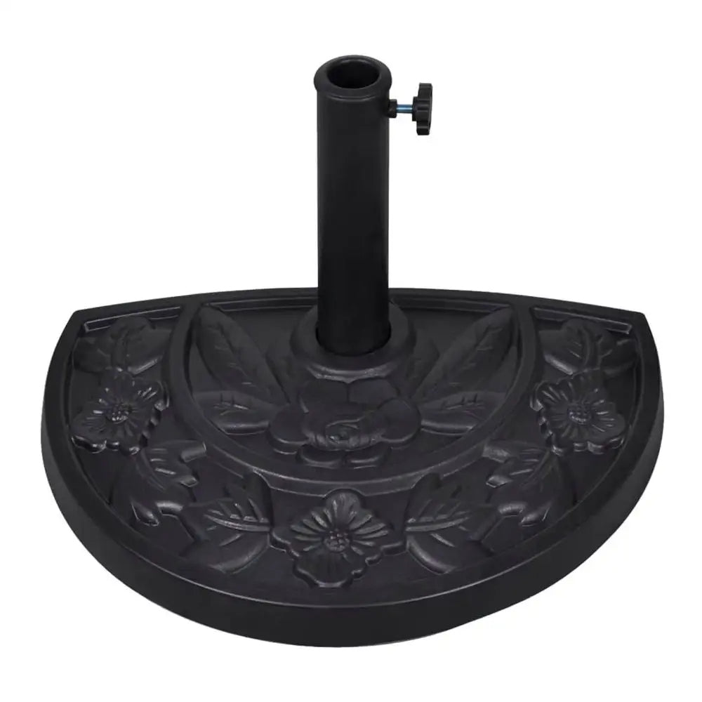 UMBRELLA BASE STEEL SEMICIRCULAR 50 x 33 cm Diameter/width 50 cm
