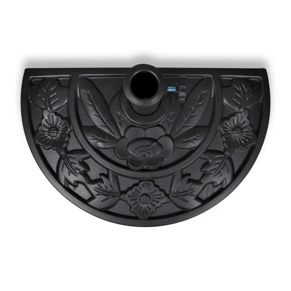 UMBRELLA BASE STEEL SEMICIRCULAR 50 x 33 cm Product height 33 cm