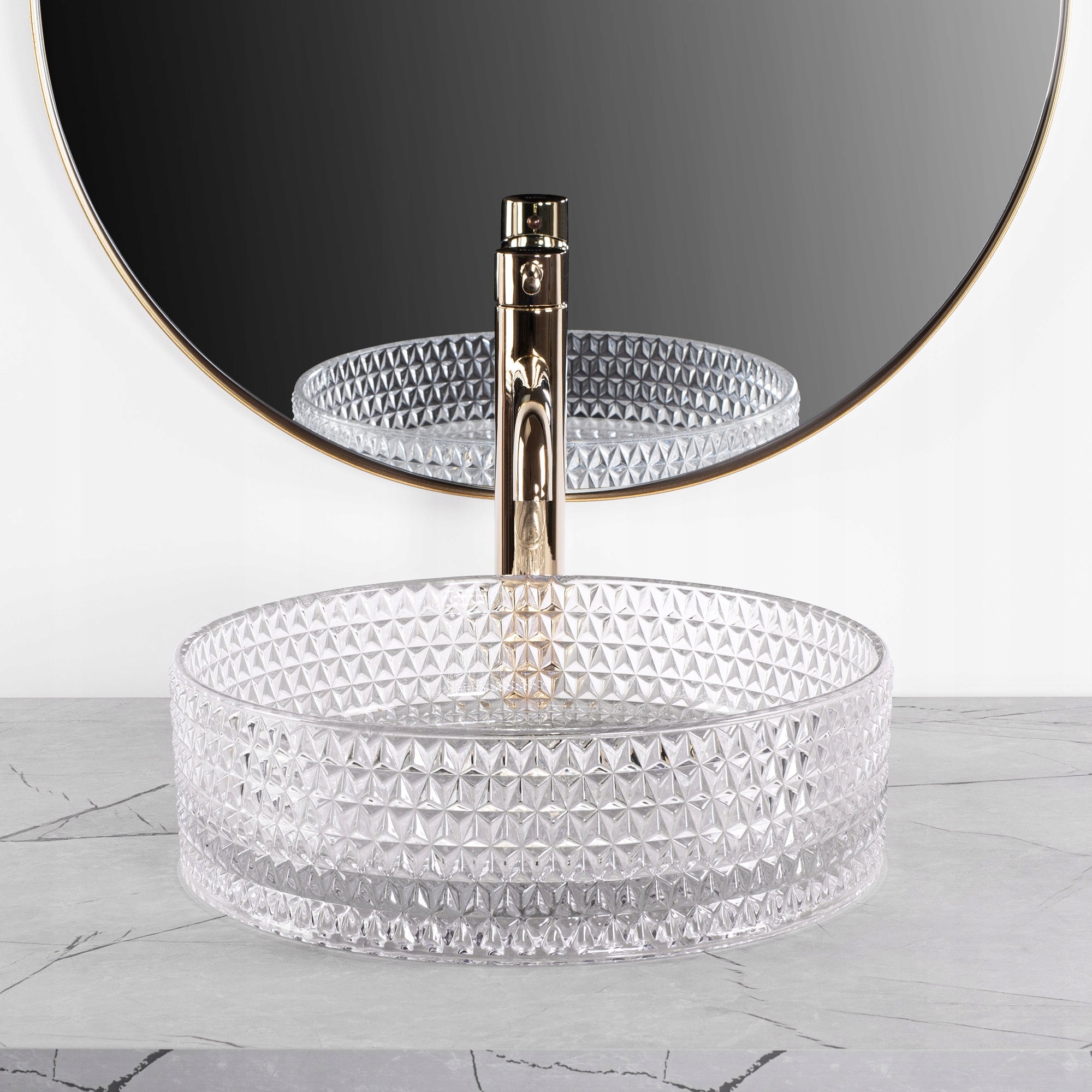 Rea Cristal stalviršio praustuvas Skaidrus