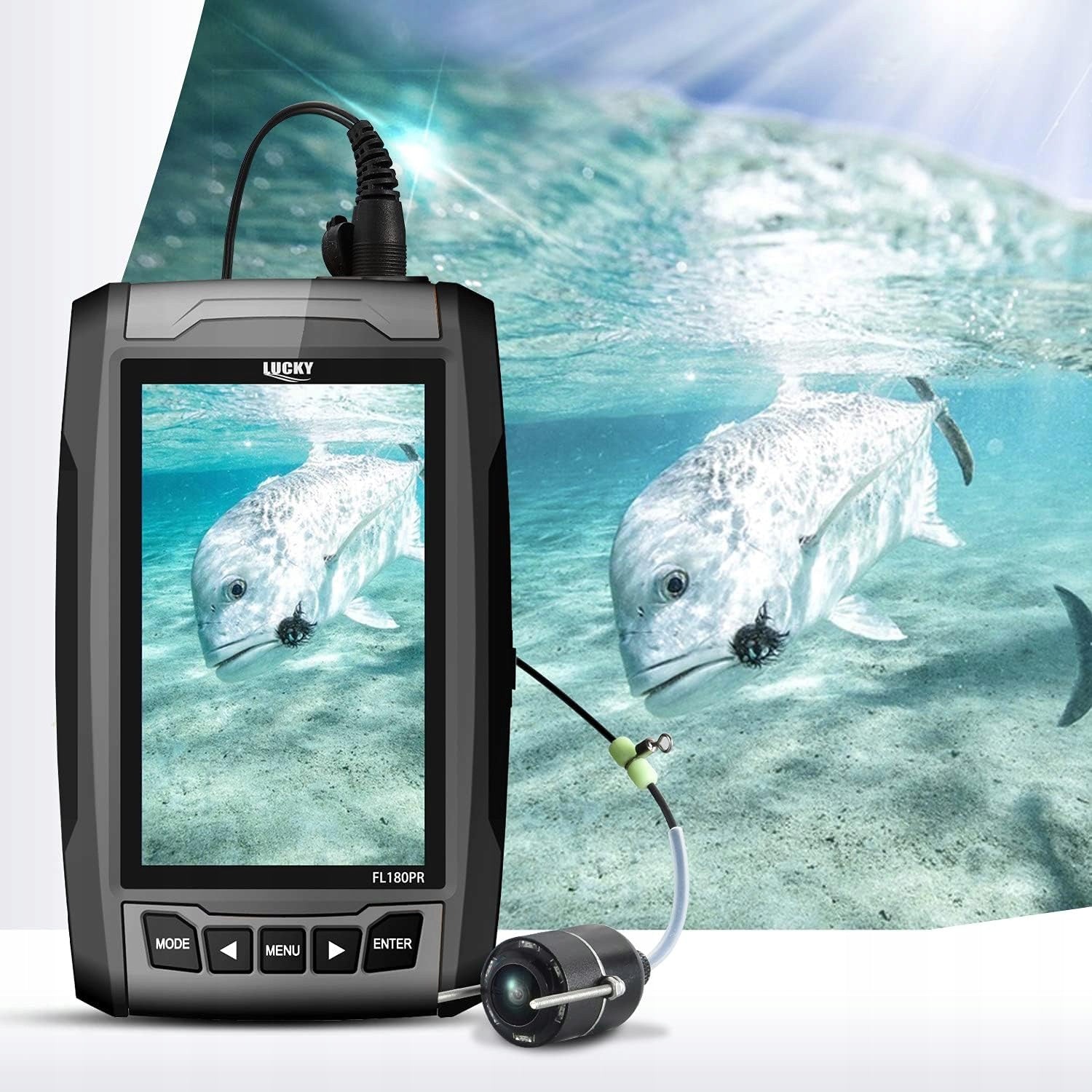 UNDERWATER FISHING CAMERA 4,3 INCH 20M CABLE VIDEO RECORDER FISH PROBE Manufacturer code LPNHK276321680