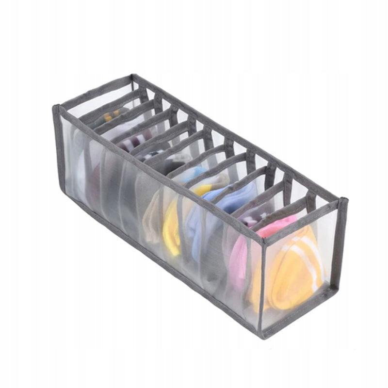 UNDERWEAR ORGANIZER PARTITION SOCKS FOR DRAWER CLOSET 11 COMPARTMENTS Packaging status original