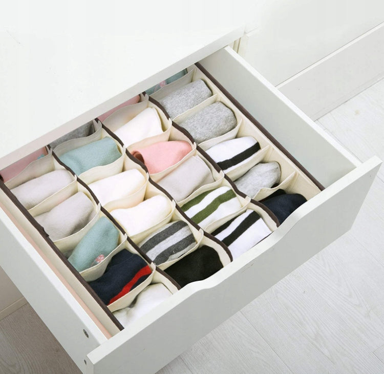 UNDERWEAR ORGANIZER SOCKS CLOTHES FOR CLOSET DRAWER SET OF 4 Brand Mensen