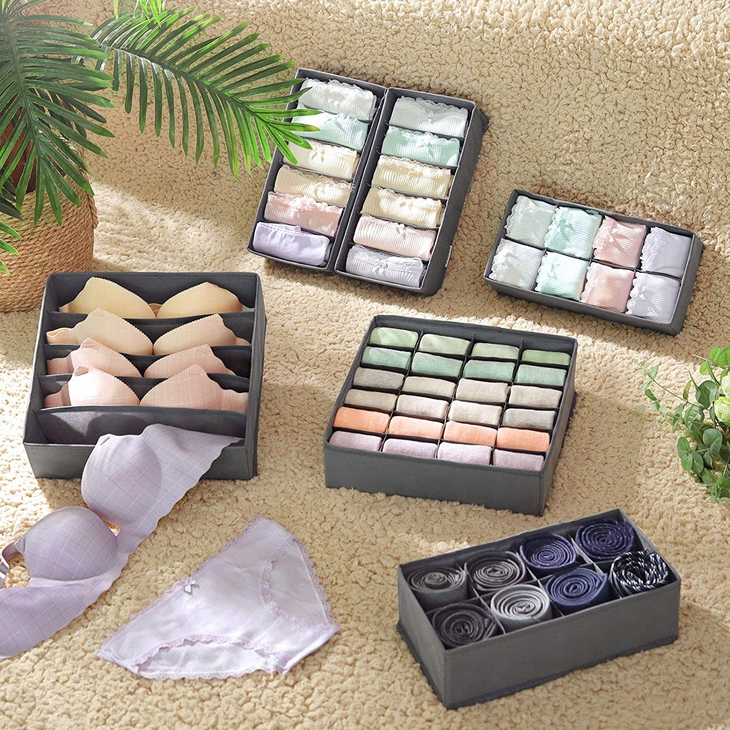 UNDERWEAR Organizers SOCKS for Drawer UNIVERSAL Name model_2134_1