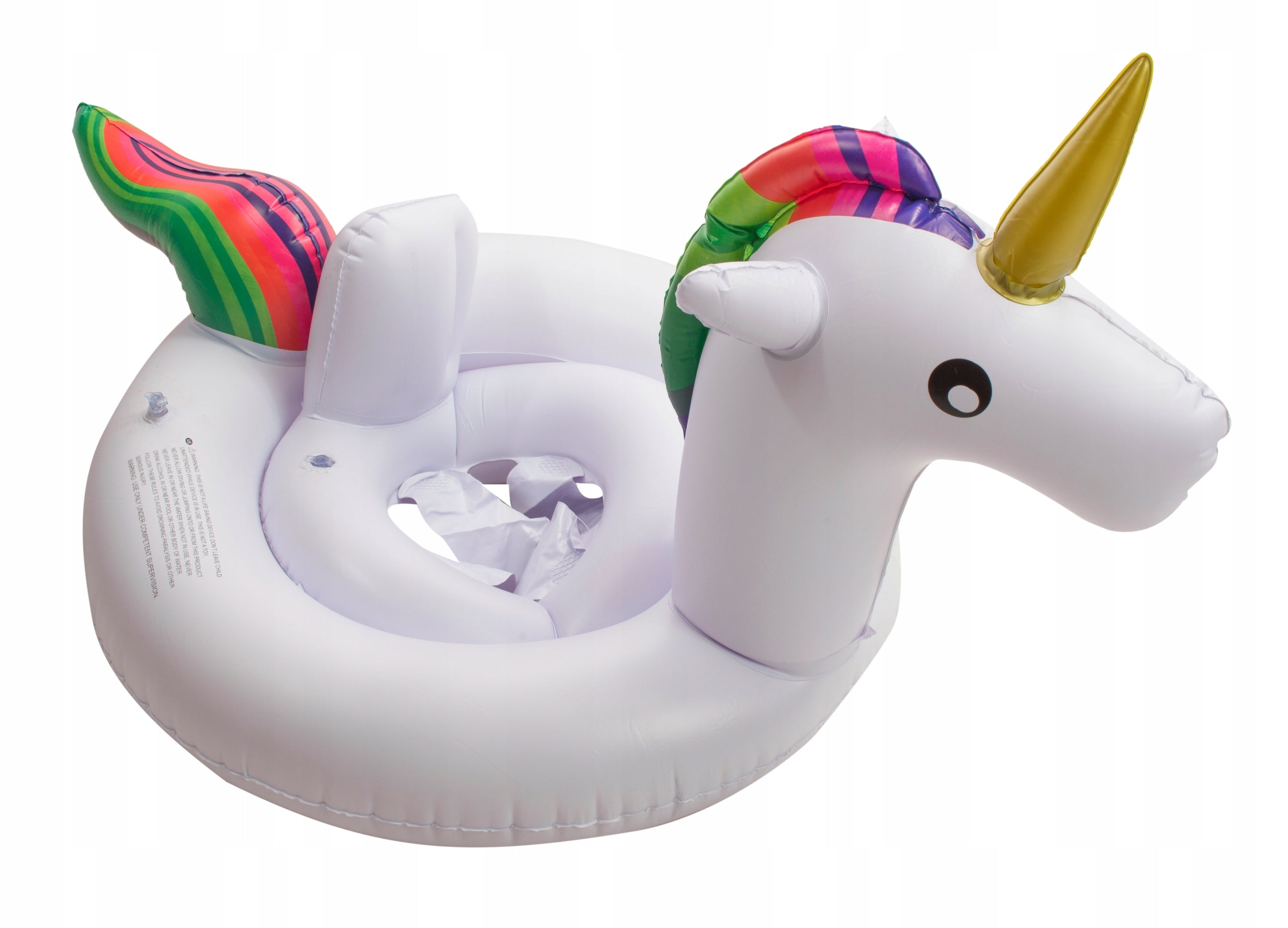 UNICORN INFLATABLE WHEEL Pontoon with Infant Seat 70cm 1-3 Years