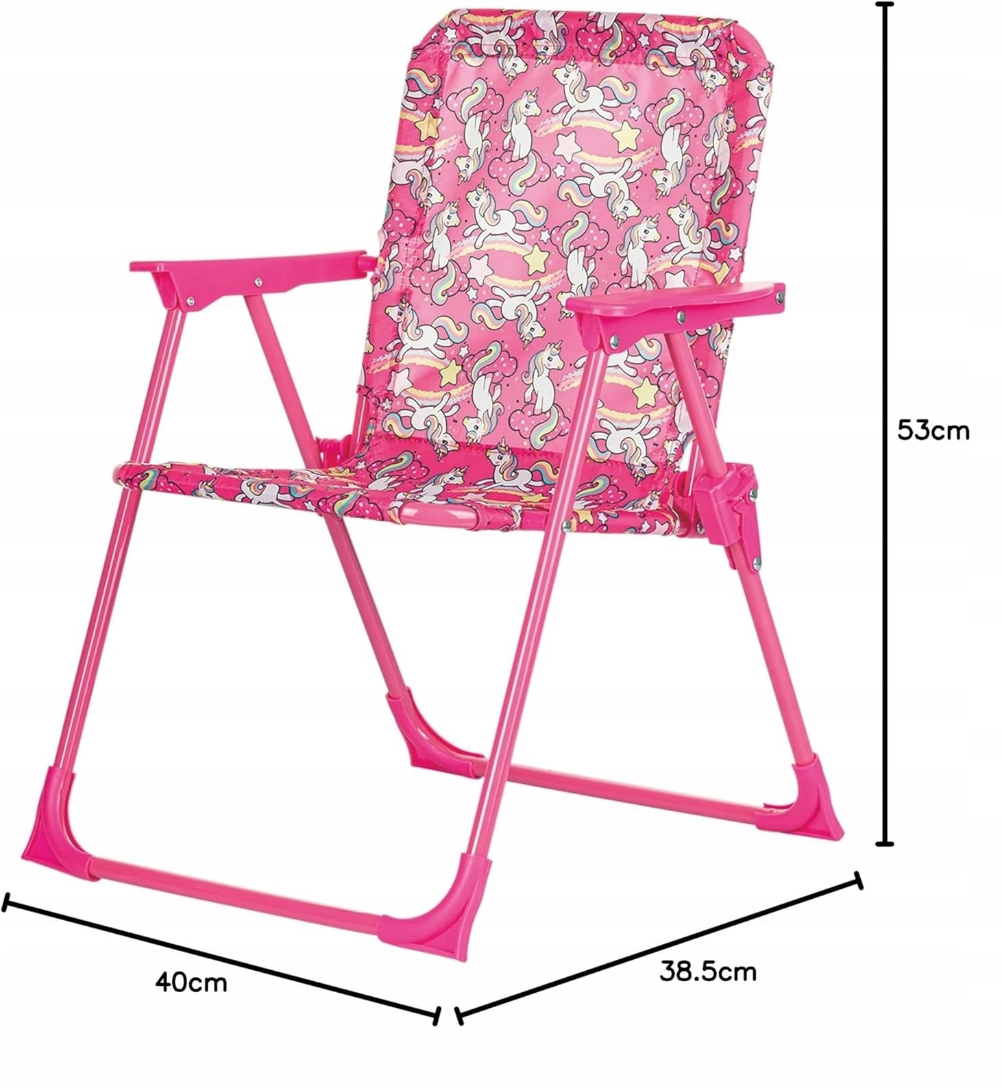 UNICORN SET TABLE 2 CHAIRS WITH UMBRELLA CHILDREN GARDEN Kind set with umbrella