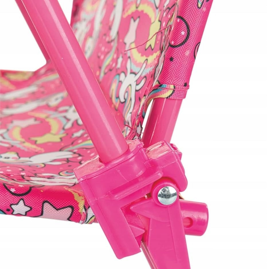 UNICORN SET TABLE 2 CHAIRS WITH UMBRELLA CHILDREN GARDEN Material metal