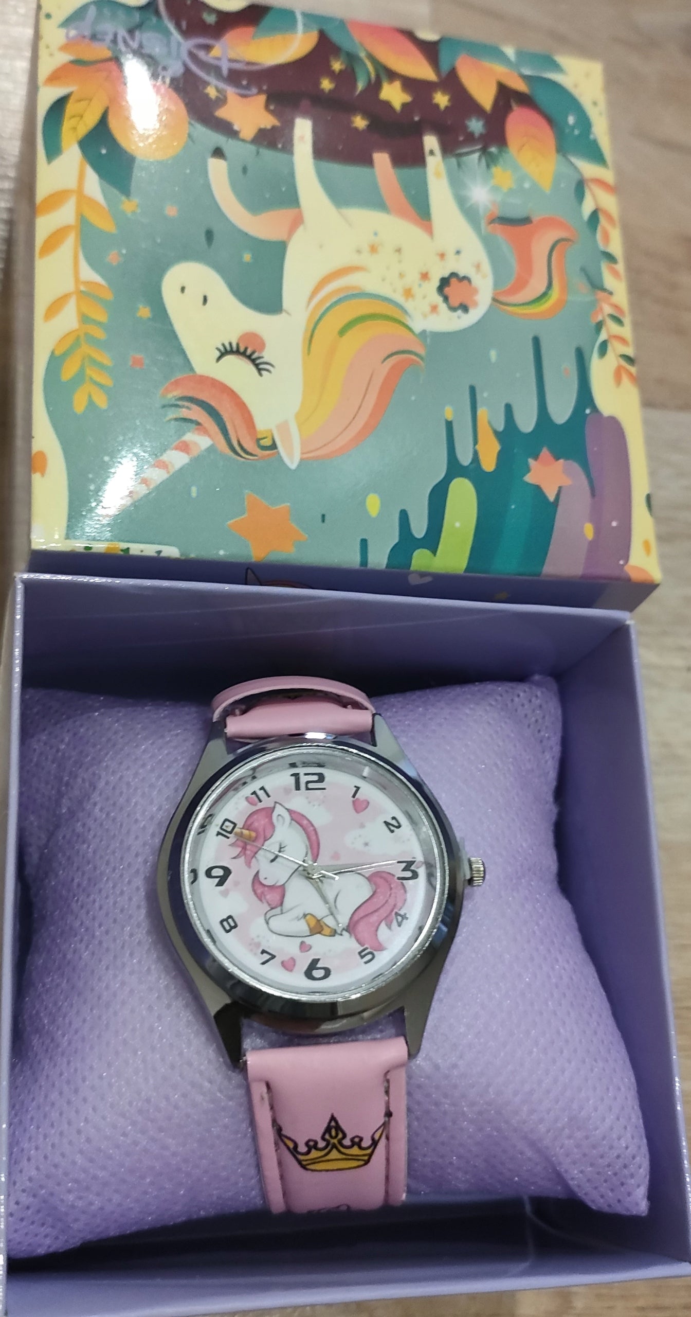 UNICORN WATCH MAGIC GIFT IN A BOX FOR A GIRL FOR CHILDREN Packaging status original